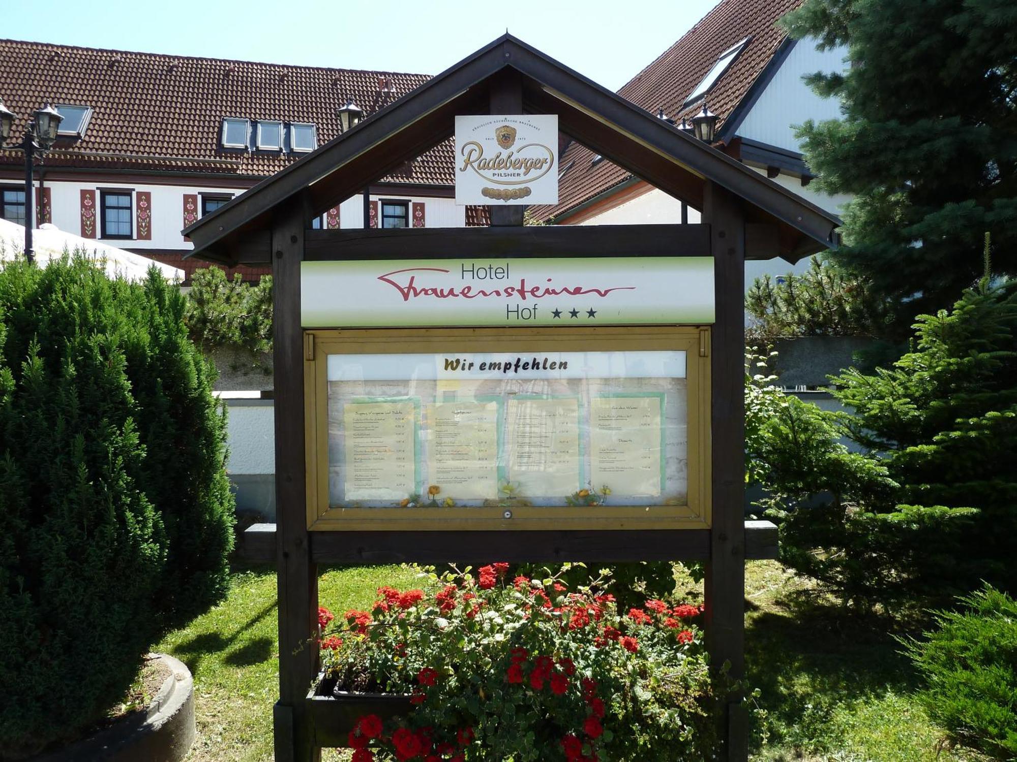 Hotel Frauensteiner Hof Frauenstein  Dış mekan fotoğraf